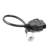 YAMAHA Motosiklet 4 Pin OBD2 Dönüştürücü Çevirici Kablosu